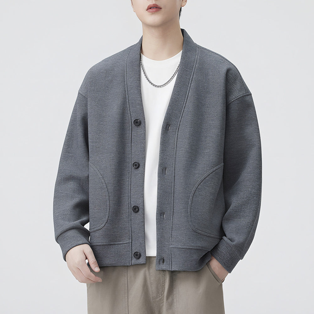 Photo: Aomori Textured Button Jacket | Seoden London
