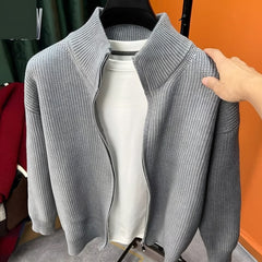 Photo: Dundee Double-Zip Knit Cardigan | Seoden London — view 4