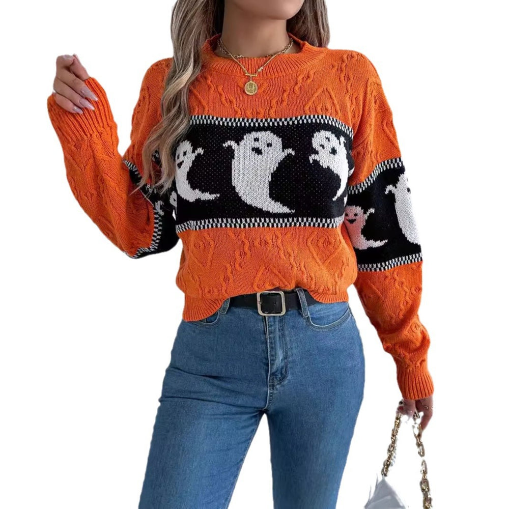 Photo: Ghost Band Colour-Block Jumper | Seoden London