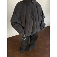 Photo: Hamburg Funnel-Neck Puffer Jacket | Seoden London — view 3