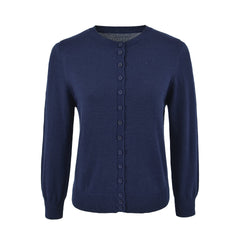 Photo: Oxford Cropped Ribbed Cardigan | Seoden London — view 7