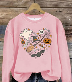 Photo: Halloween Heart Collage Sweatshirt | Seoden London — view 7