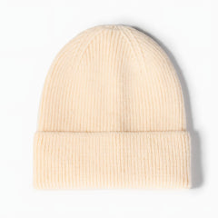 Photo: Arctic Fleece-Lined Ribbed Beanie | Seoden London — view 5