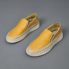 Photo: Men's Stitched Leather Moccasin Loafers | Seoden London — view 7