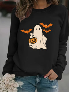 Photo: Trick or Treat Ghost Sweatshirt | Seoden London — view 7