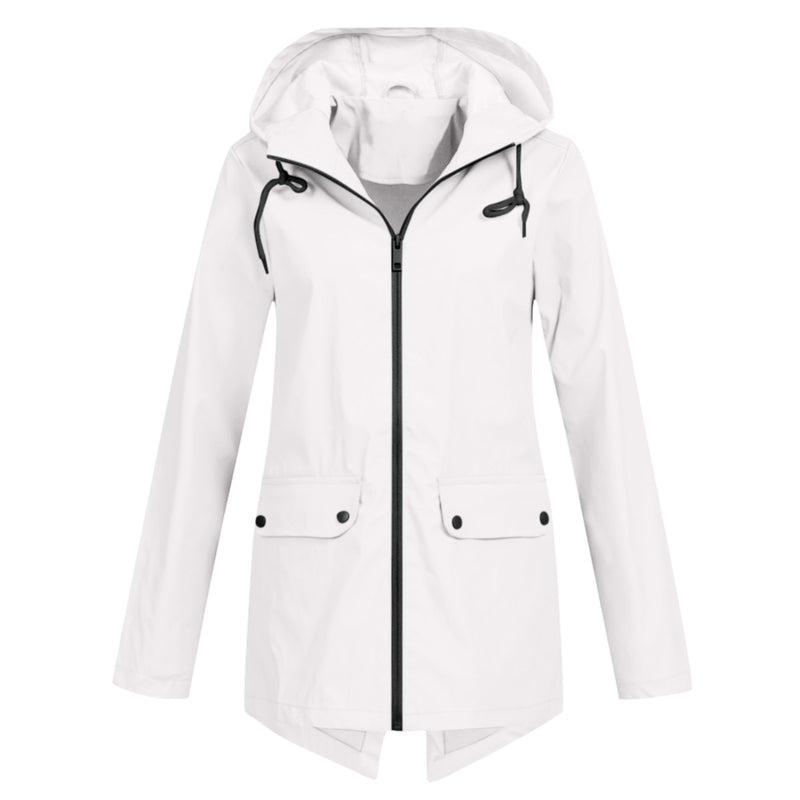Photo: Lake District Hooded Rain Jacket with Drawstring Waist | Seoden London