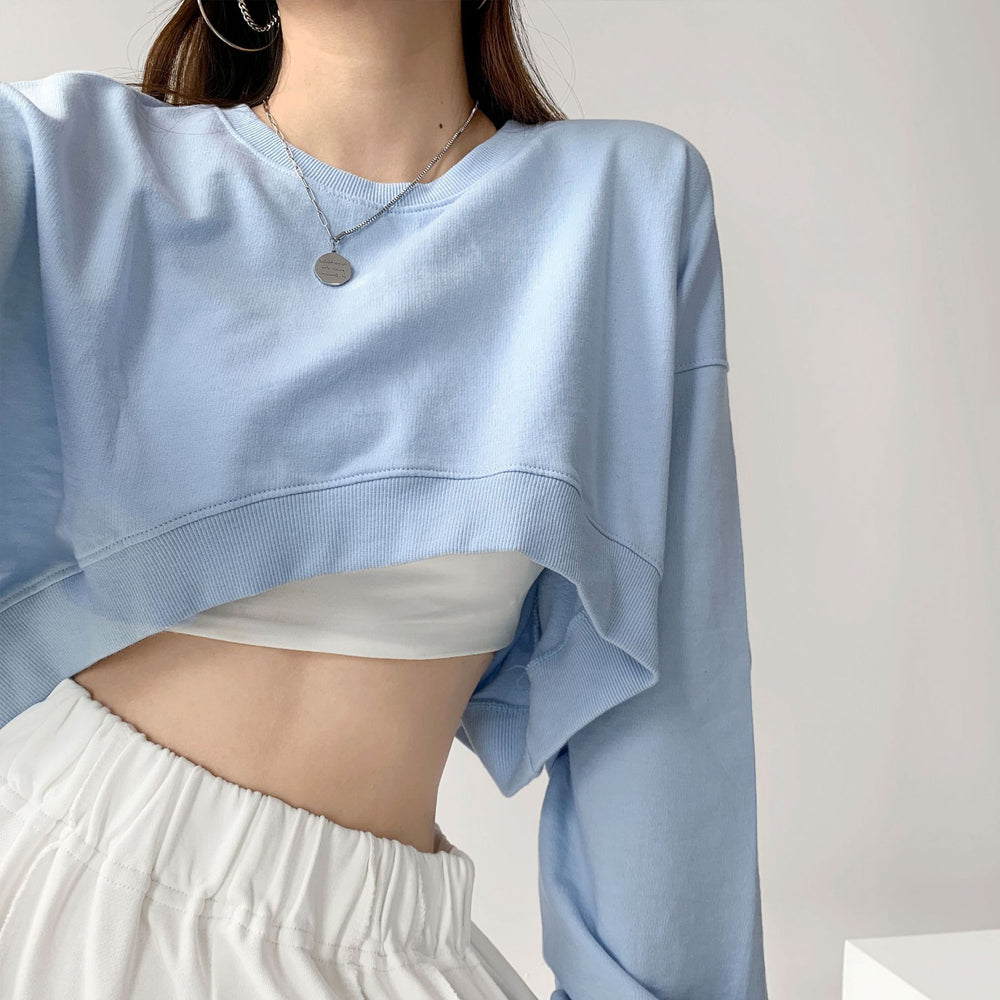 Photo: Bianca Cropped Sweatshirt | Seoden London