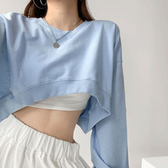 Photo: Bianca Cropped Sweatshirt | Seoden London — view 1