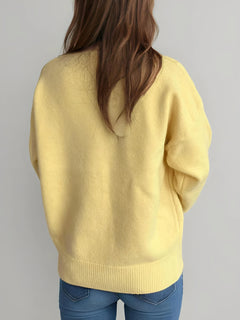 Photo: Copenhagen Relaxed Chunky Knit Jumper | Seoden London — view 10