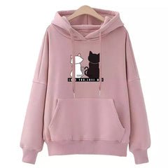 Photo: Kaori Cat-Print Hoodie | Seoden London — view 13