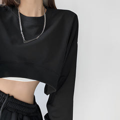 Photo: Bianca Cropped Sweatshirt | Seoden London — view 3