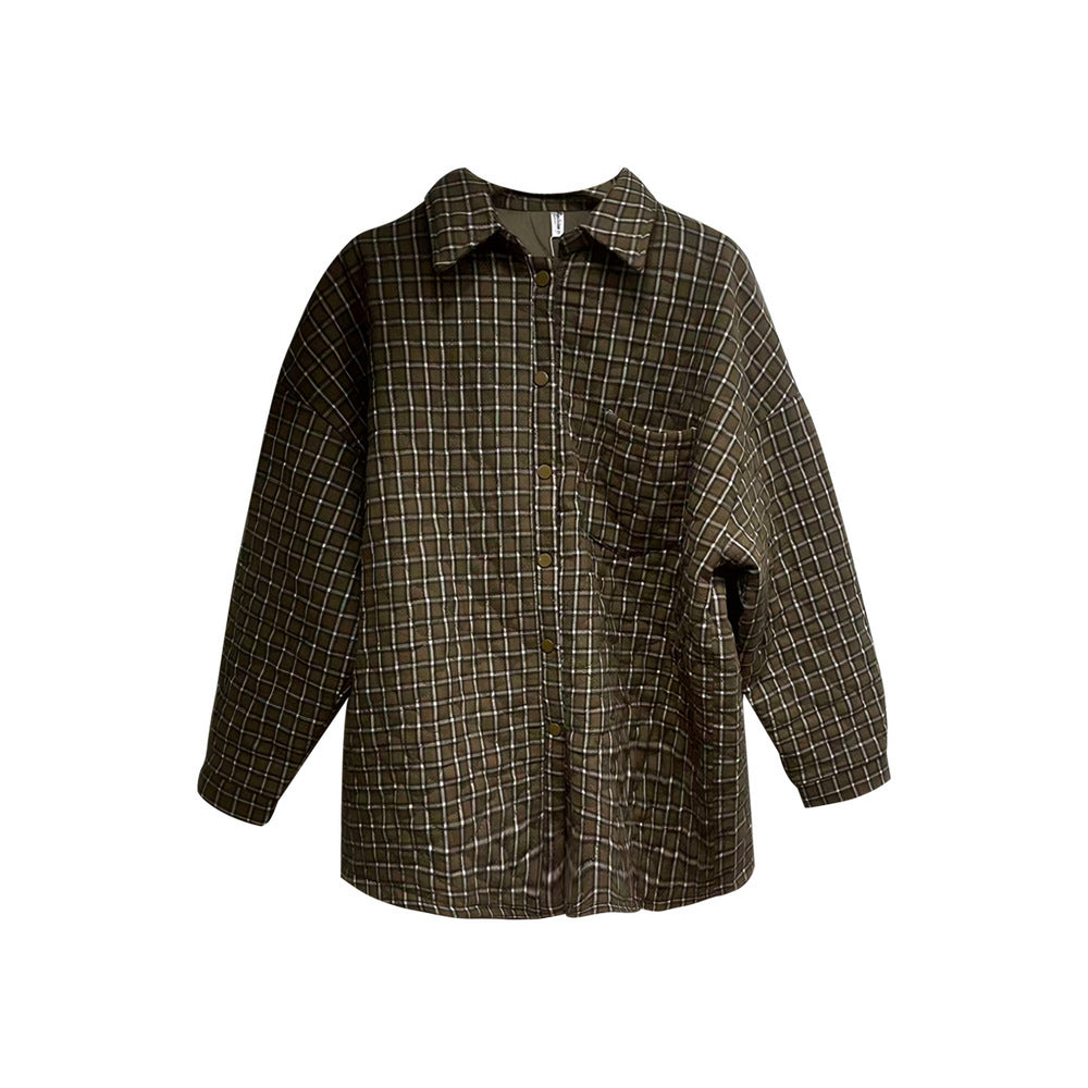 Photo: Highland Padded Check Shacket | Seoden London