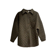 Photo: Highland Padded Check Shacket | Seoden London — view 1