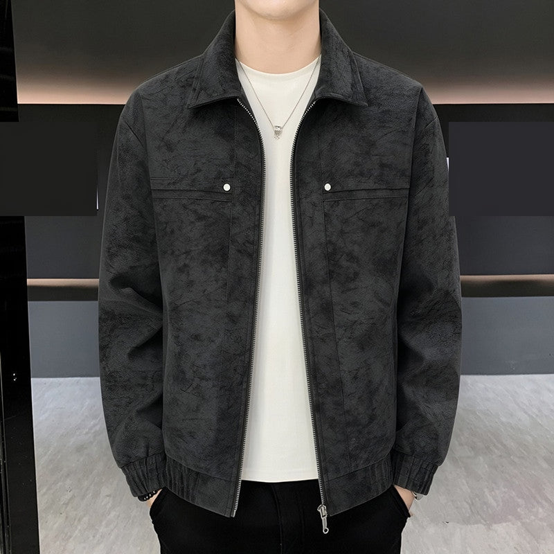 Photo: Florentine Suede-Look Collared Jacket | Seoden London