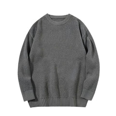 Photo: Hamburg Textured Crew-Neck Jumper | Seoden London — view 1