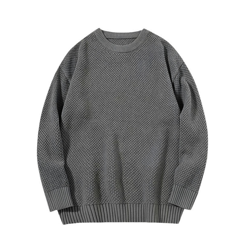 Photo: Hamburg Textured Crew-Neck Jumper | Seoden London