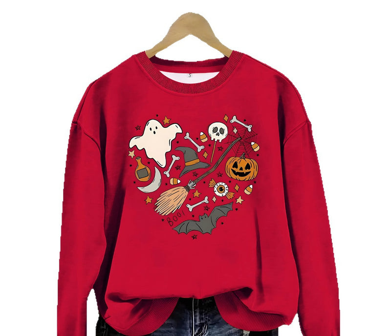 Photo: Halloween Heart Collage Sweatshirt | Seoden London