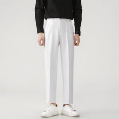 Photo: Firenze Tapered Drape Trousers | Seoden London — view 3