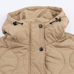 Photo: Niseko Wave-Quilted Hooded Jacket | Seoden London — view 2