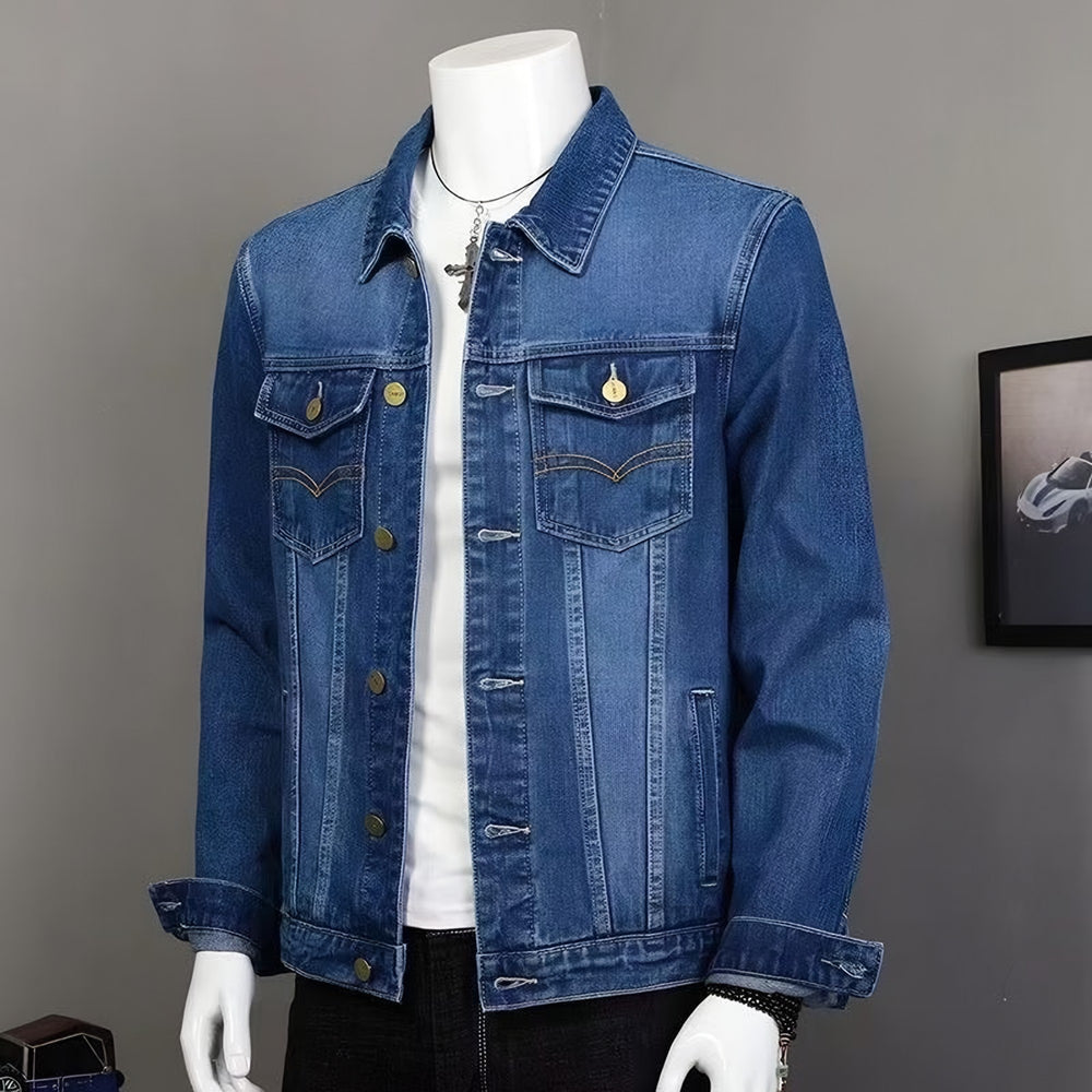 Photo: Sherpa-Lined Denim Jacket | Seoden London