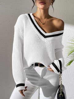 Photo: Cambridge Varsity V-Neck Jumper | Seoden London — view 7