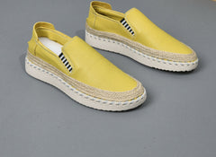 Photo: Men's Stitched Leather Moccasin Loafers | Seoden London — view 9