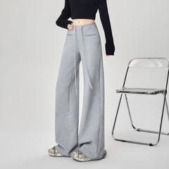 Photo: Sendai High-Waist Wide-Leg Sweatpants | Seoden London — view 1