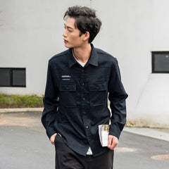 Photo: Dark Check Utility Shirt | Seoden London — view 5