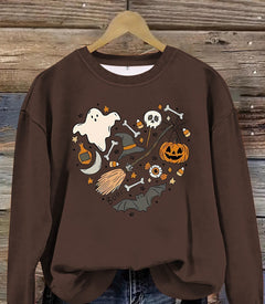 Photo: Halloween Heart Collage Sweatshirt | Seoden London — view 12