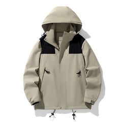 Photo: Harrogate Colour-Block Hooded Windbreaker | Seoden London — view 6