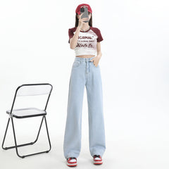 Photo: Women's High Waist Wide Leg Jeans | Seoden London — view 5