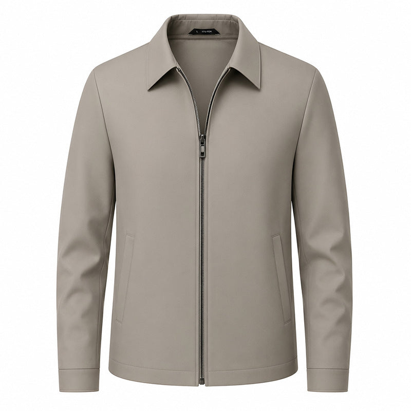 Photo: Turin Zip-Front Harrington Jacket | Seoden London