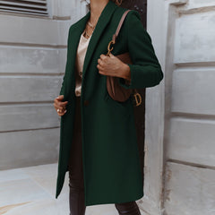 Photo: Vienna Mid-Length Wool-Look Coat | Seoden London — view 3