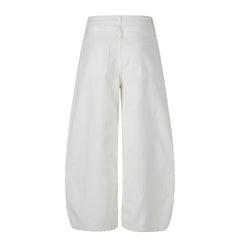 Photo: Women's Belted Wide Leg Cargo Trousers | Seoden London — view 3