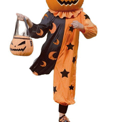 Photo: Jack-o'-Lantern Star Print Jumpsuit | Seoden London — view 1