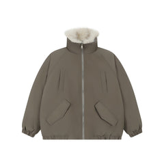 Photo: Helsinki Puffer Jacket with Faux Fur Collar | Seoden London — view 1