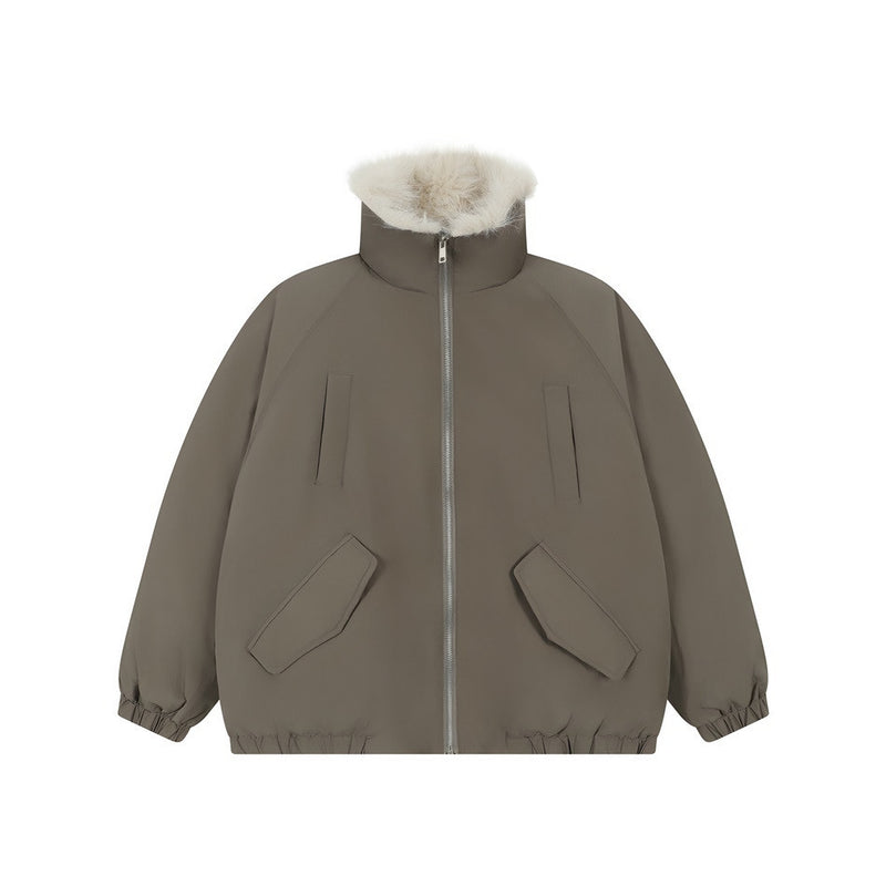 Photo: Helsinki Puffer Jacket with Faux Fur Collar | Seoden London