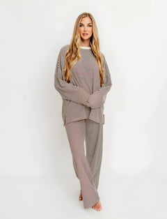 Photo: Biarritz Striped Two-Piece Lounge Set | Seoden London — view 7