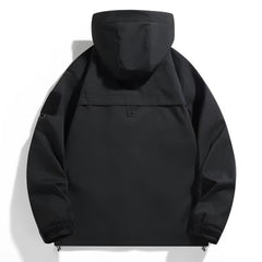 Photo: Keswick Stand-Collar Hooded Windbreaker | Seoden London — view 5
