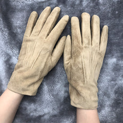 Photo: Hakodate Suede-Look Winter Gloves | Seoden London — view 2