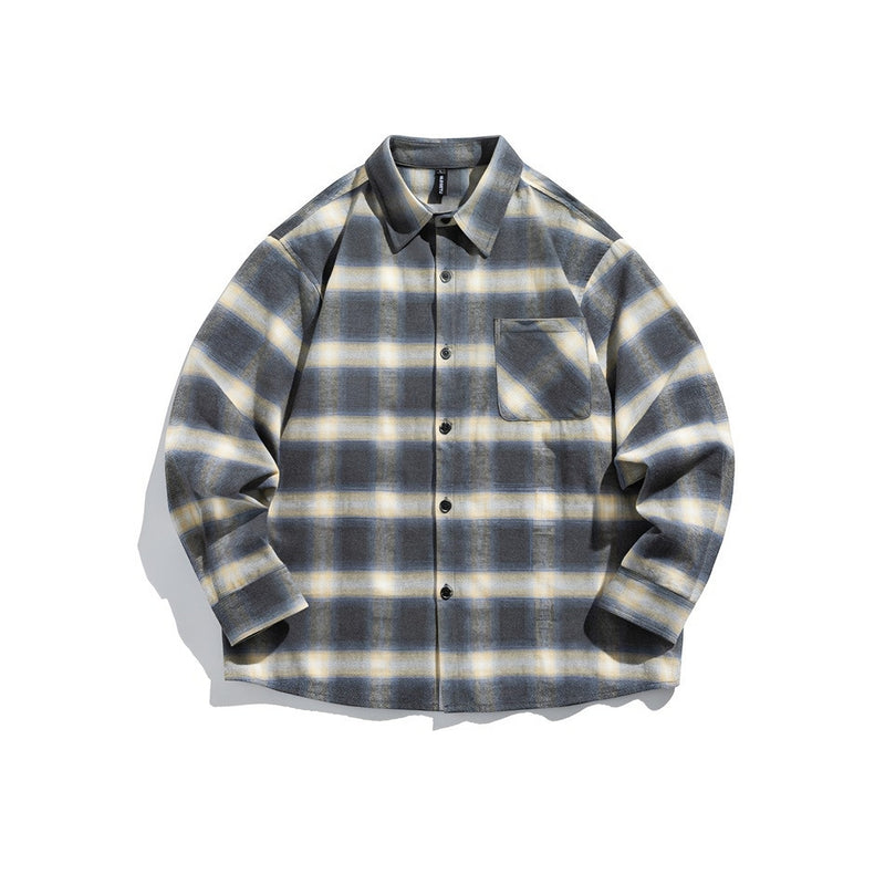 Photo: Men's Cotton Flannel Check Overshirt | Seoden London