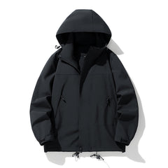 Photo: Harrogate Colour-Block Hooded Windbreaker | Seoden London — view 7