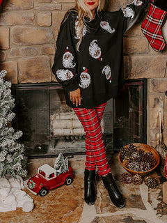 Photo: Noel Sequin Santa Sweatshirt | Seoden London — view 5