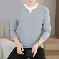 Photo: Harlow V-Insert Long Sleeve Tee | Seoden London — view 2