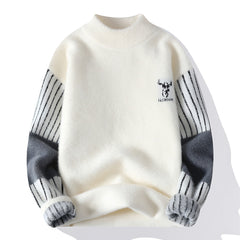 Photo: Bruges Colour-Block Mock-Neck Knit | Seoden London — view 5