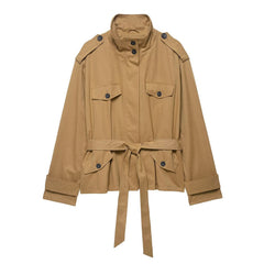 Photo: Marais Belted Utility Jacket | Seoden London — view 5