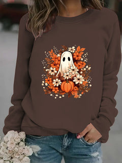 Photo: Autumn Bloom Ghost Sweatshirt | Seoden London — view 7