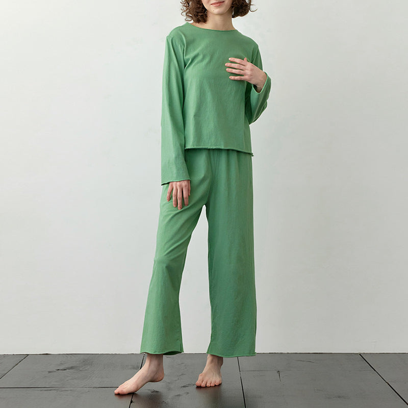 Photo: Women's Pure Cotton Lounge Pyjama Set | Seoden London