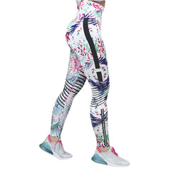 Photo: Alessia Printed High-Waist Leggings | Seoden London — view 4