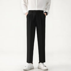 Photo: Firenze Tapered Drape Trousers | Seoden London — view 4